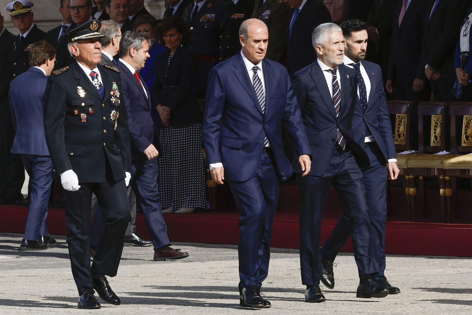 Los Reyes presiden los actos del bicentenario de la Policía Nacional