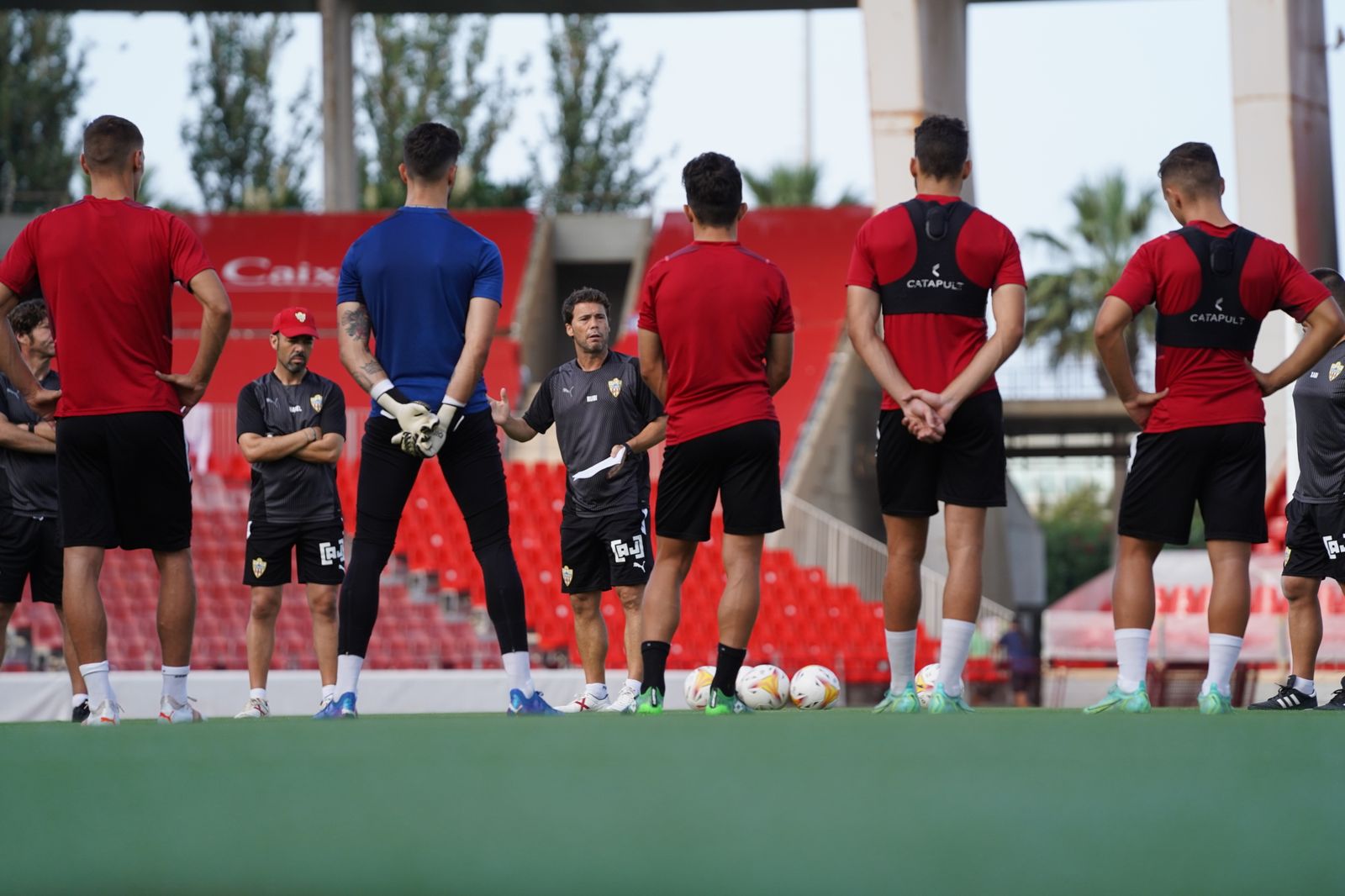 Fotogalería del entrenamiento de la UDA, viernes 27 de agosto