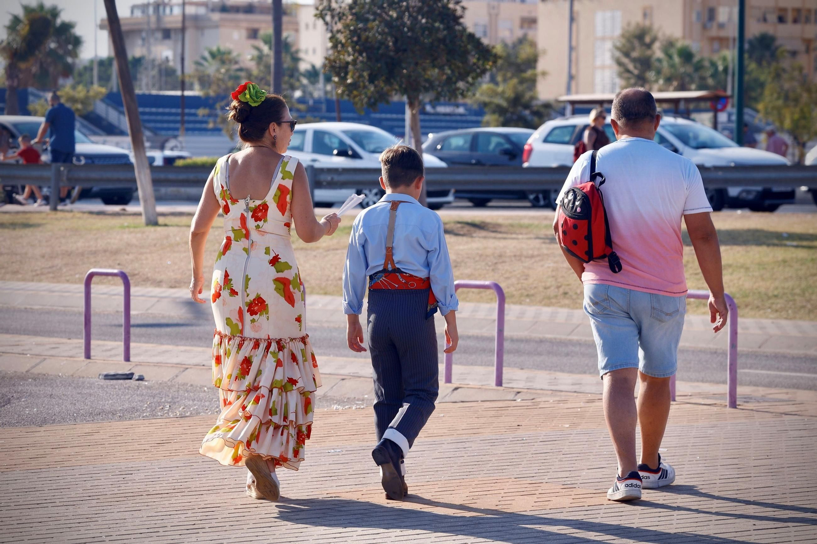 El ambiente en el Real de la Feria de Málaga este viernes, en imágenes