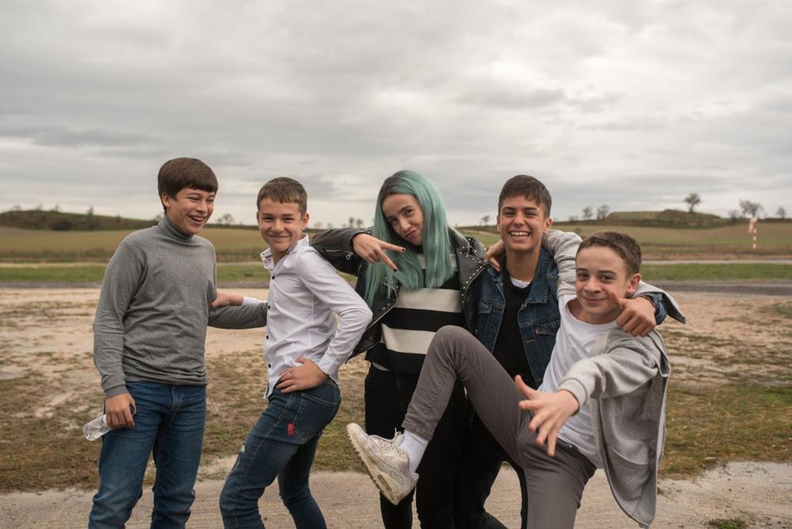 Los acctores de 'Los espabilados'