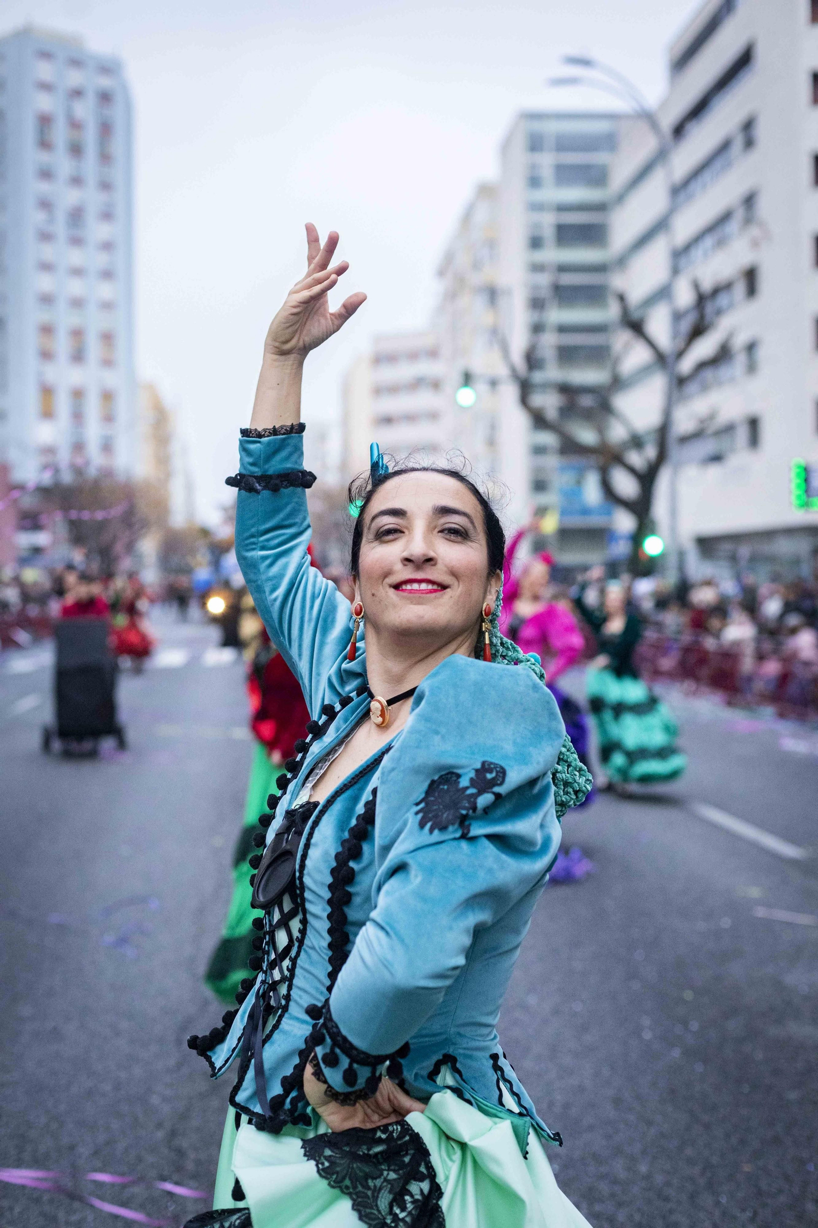 La Cabalgata Magna del Carnaval de Cádiz 2024, en imágenes