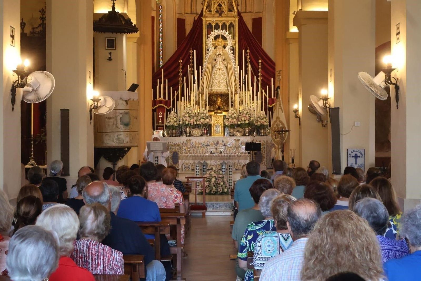 La patrona de Alcalá de Guadaíra.