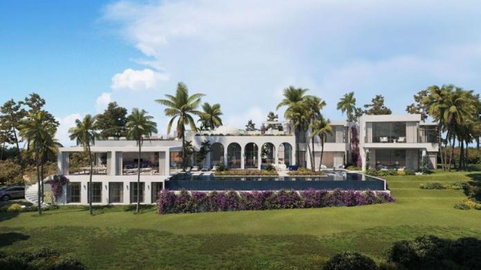 Una villa de nueva construcción en Sotogrande