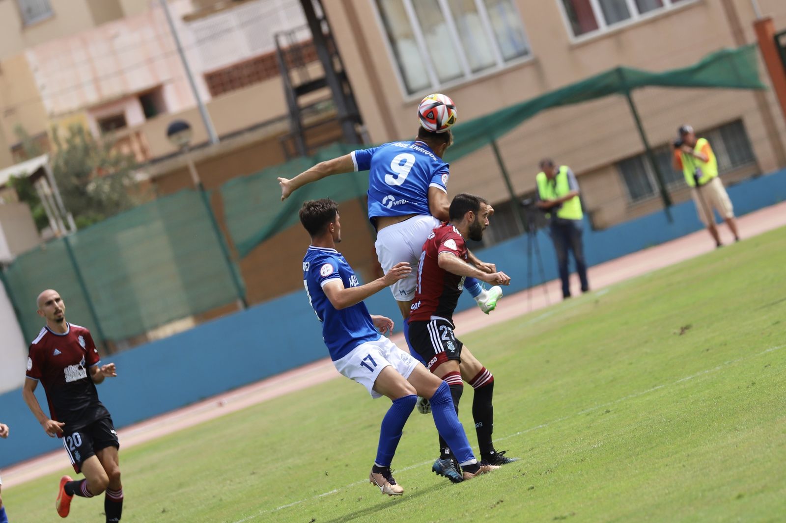 Imágenes del partido entre la UD Melilla y el Recreativo de Huelva
