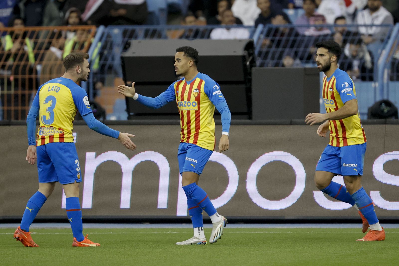 Las fotos de la clasificación del Real Madrid en la Supercopa