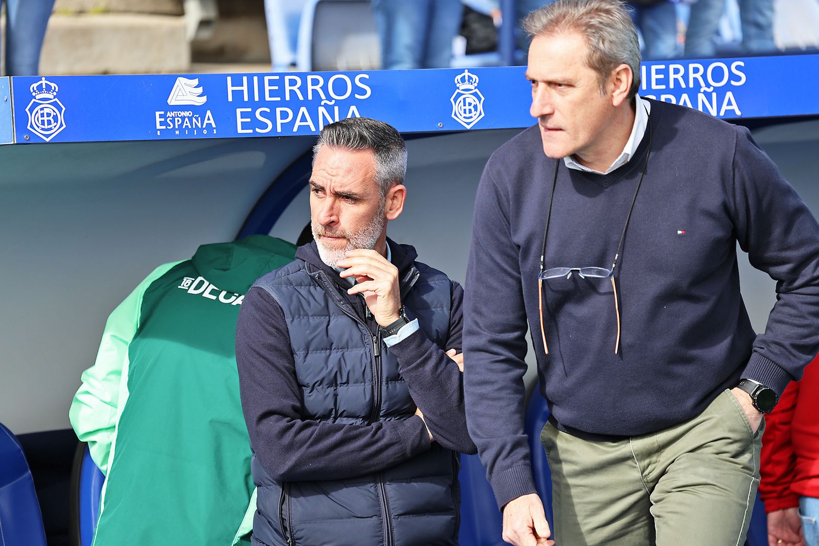 Ambiente en las gradas del Recreativo de Huelva vs AD Ceuta FC