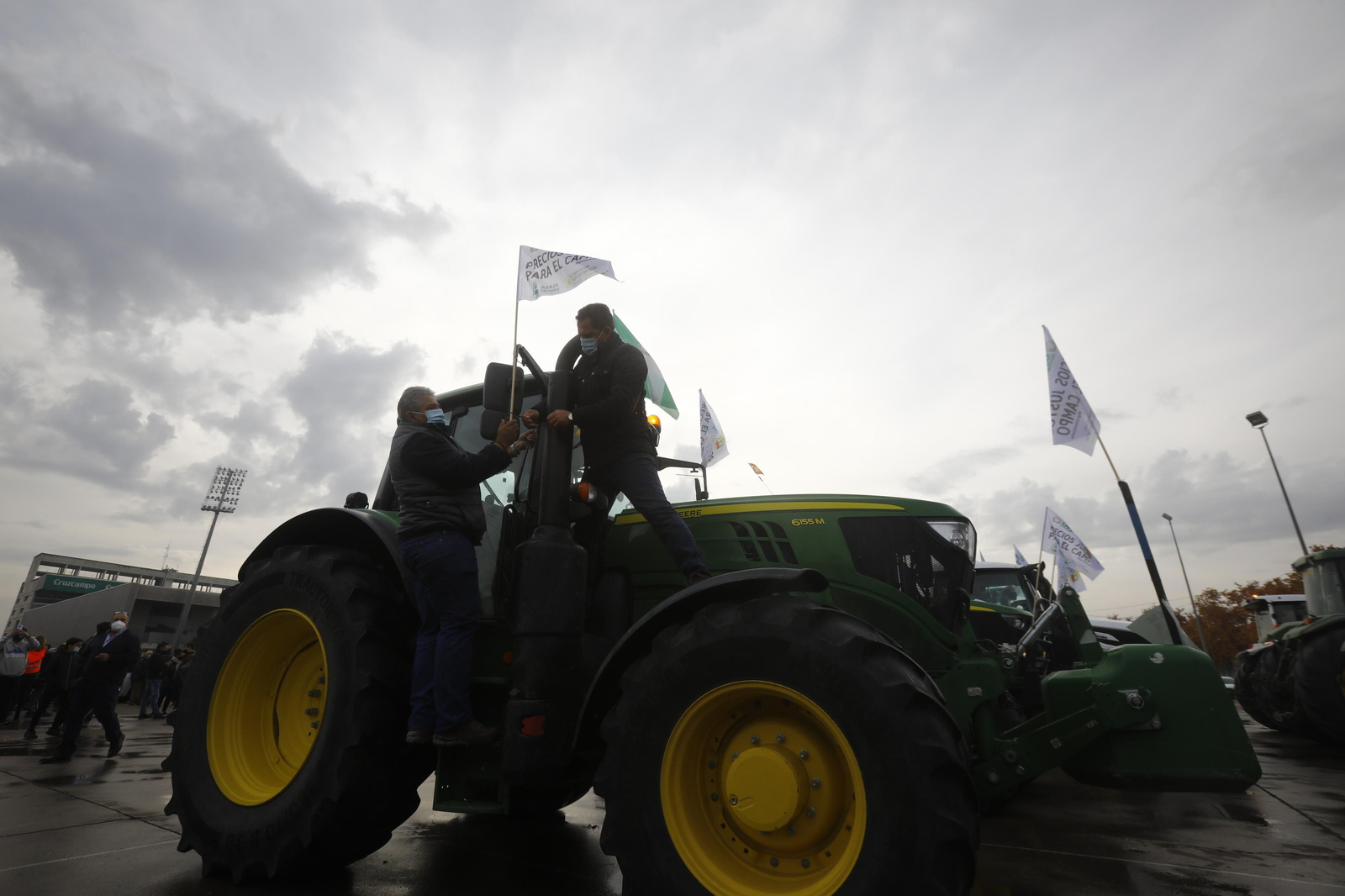La marcha de protesta del sector agrícola en Córdoba, en imágenes