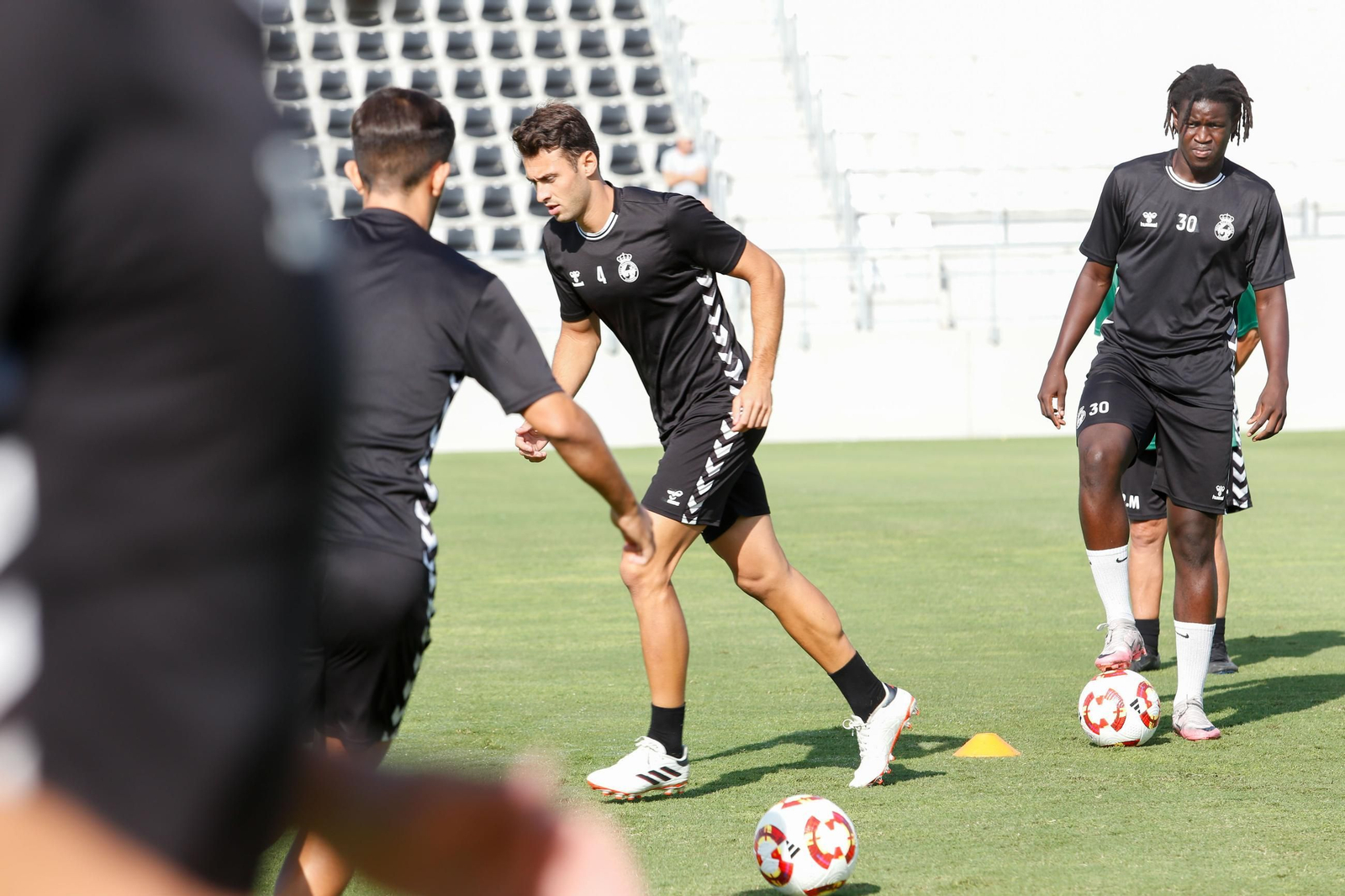Las fotos del entrenamiento de la Balona previo al partido con el San Fernando