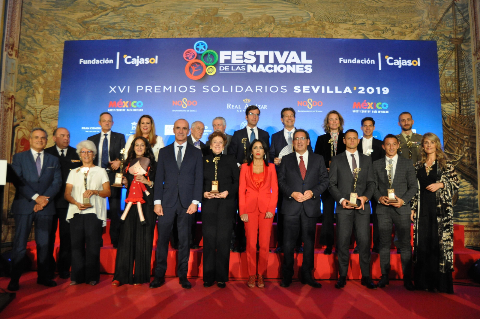Premiados en los XVI Premios Solidarios del El Festival de las Naciones.