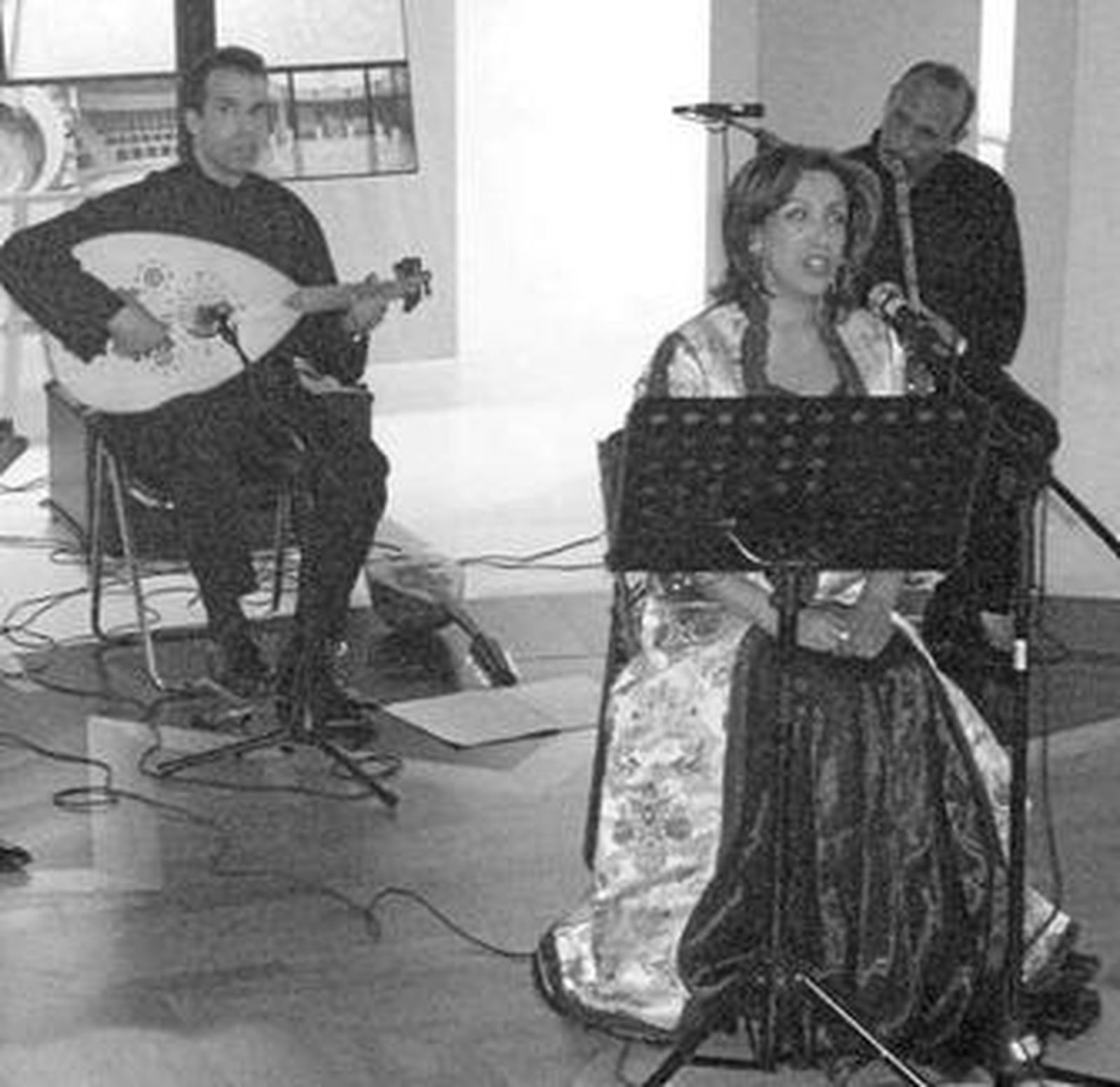 Concierto de ayer de Samira Kadiri y el grupo Arabesque.