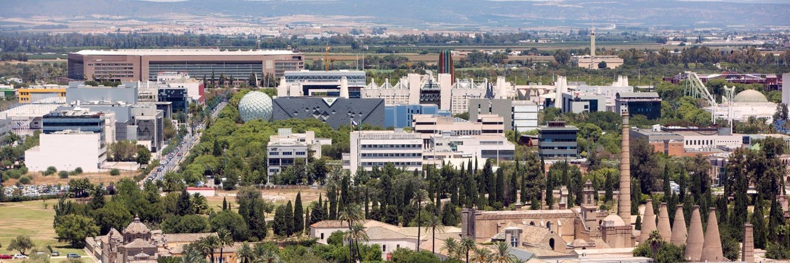 Imagen aérea del parque tecnológico, que genera empleo para casi 24.000 trabajadores.