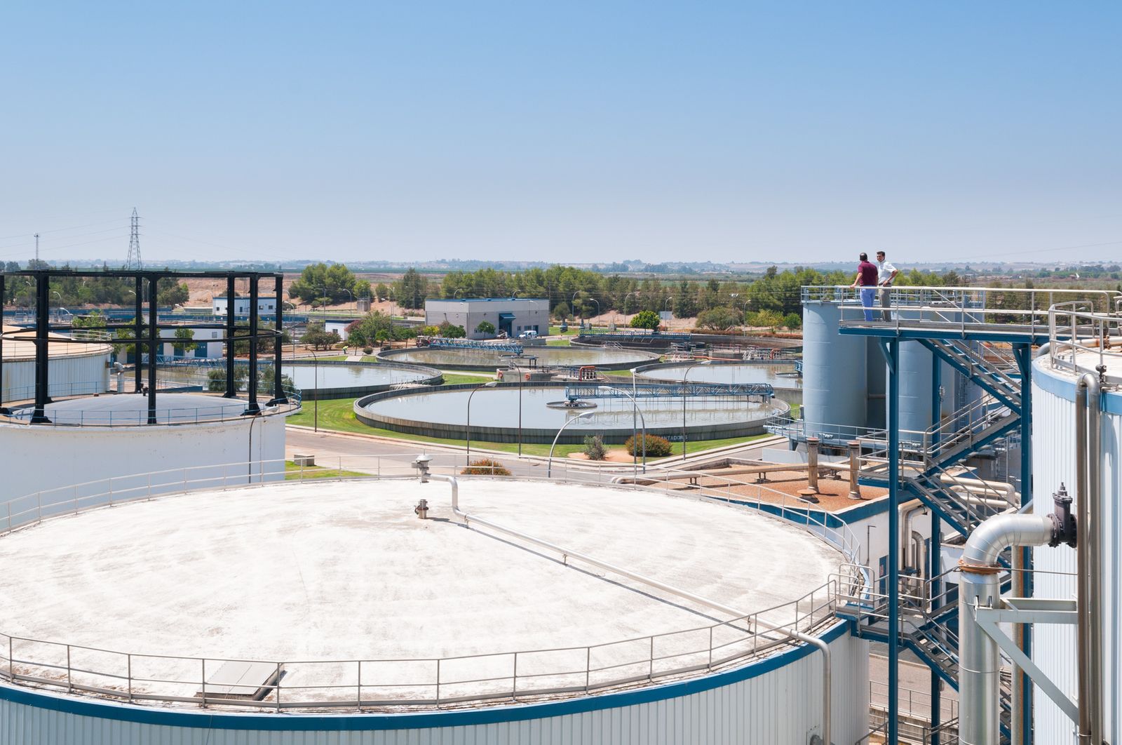 La Estación de Depuración de Aguas Residuales de Sevilla de El Copero.
