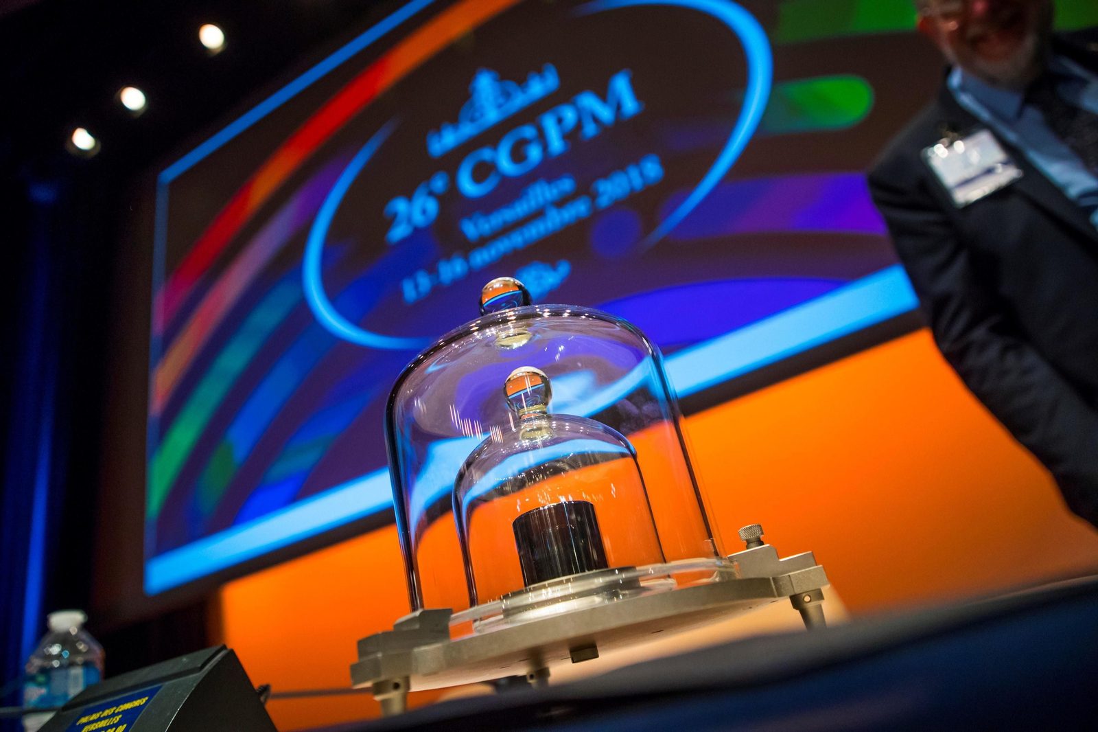 El Gran Kilo, un cilindro de platino-iridio que representaba hasta ahora la medida de un kilogramo