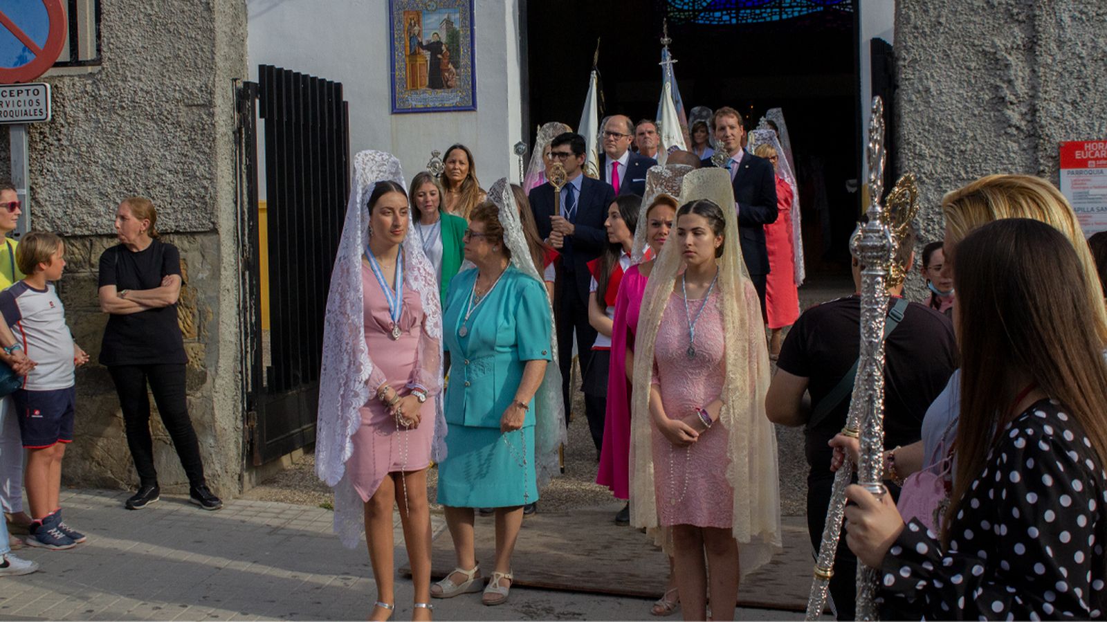 Fotos de la procesión de María Auxiliadora en Algeciras