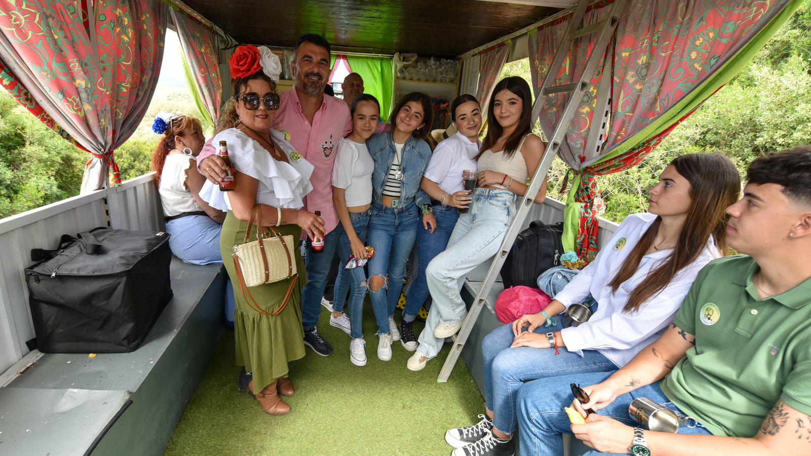 Fotos de la romería de San Isidro Labrador en Los Barrios