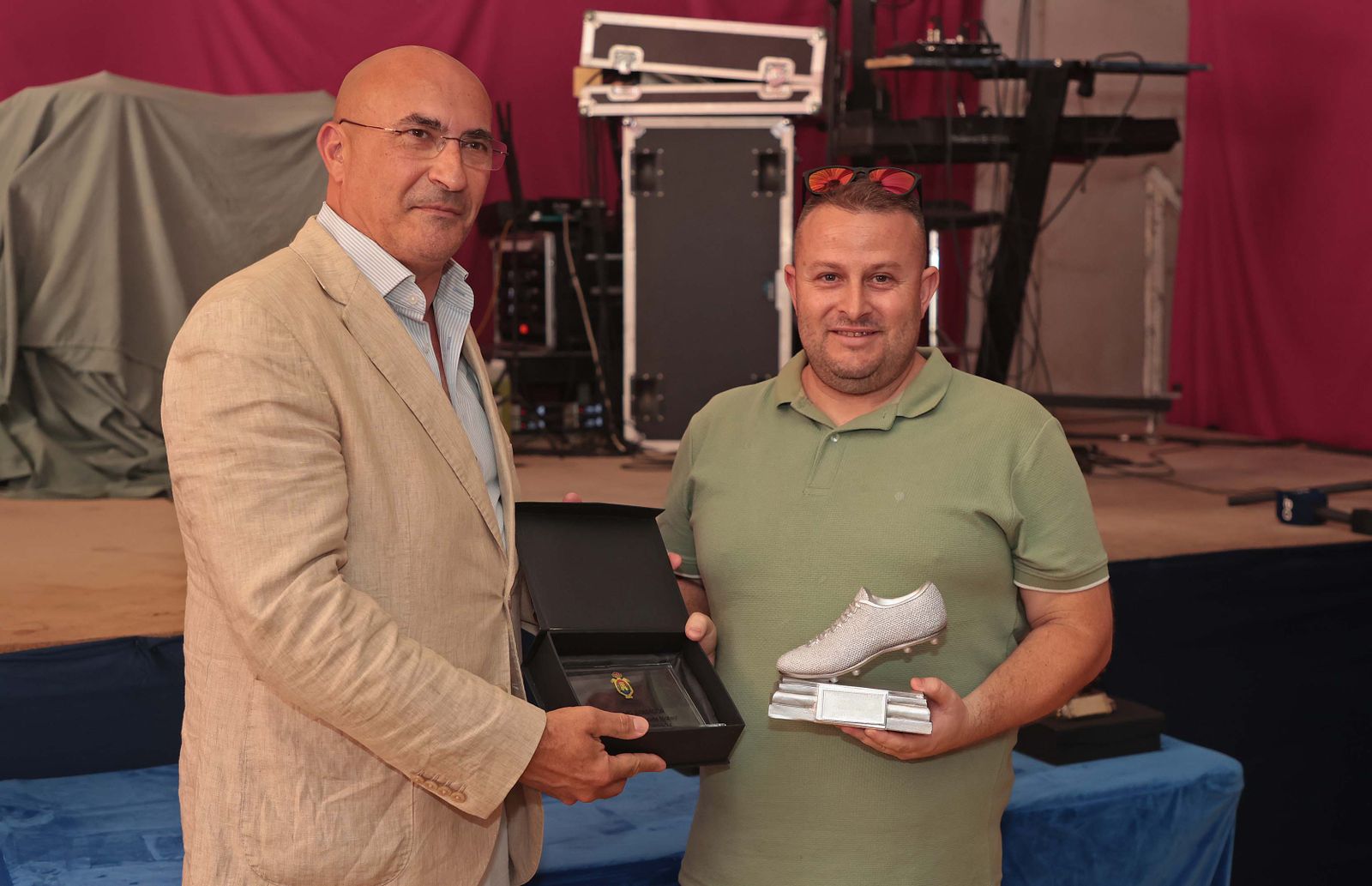 Fotos de los actos de entrega de premios en la caseta municipal de la Feria Real de Algeciras 2024