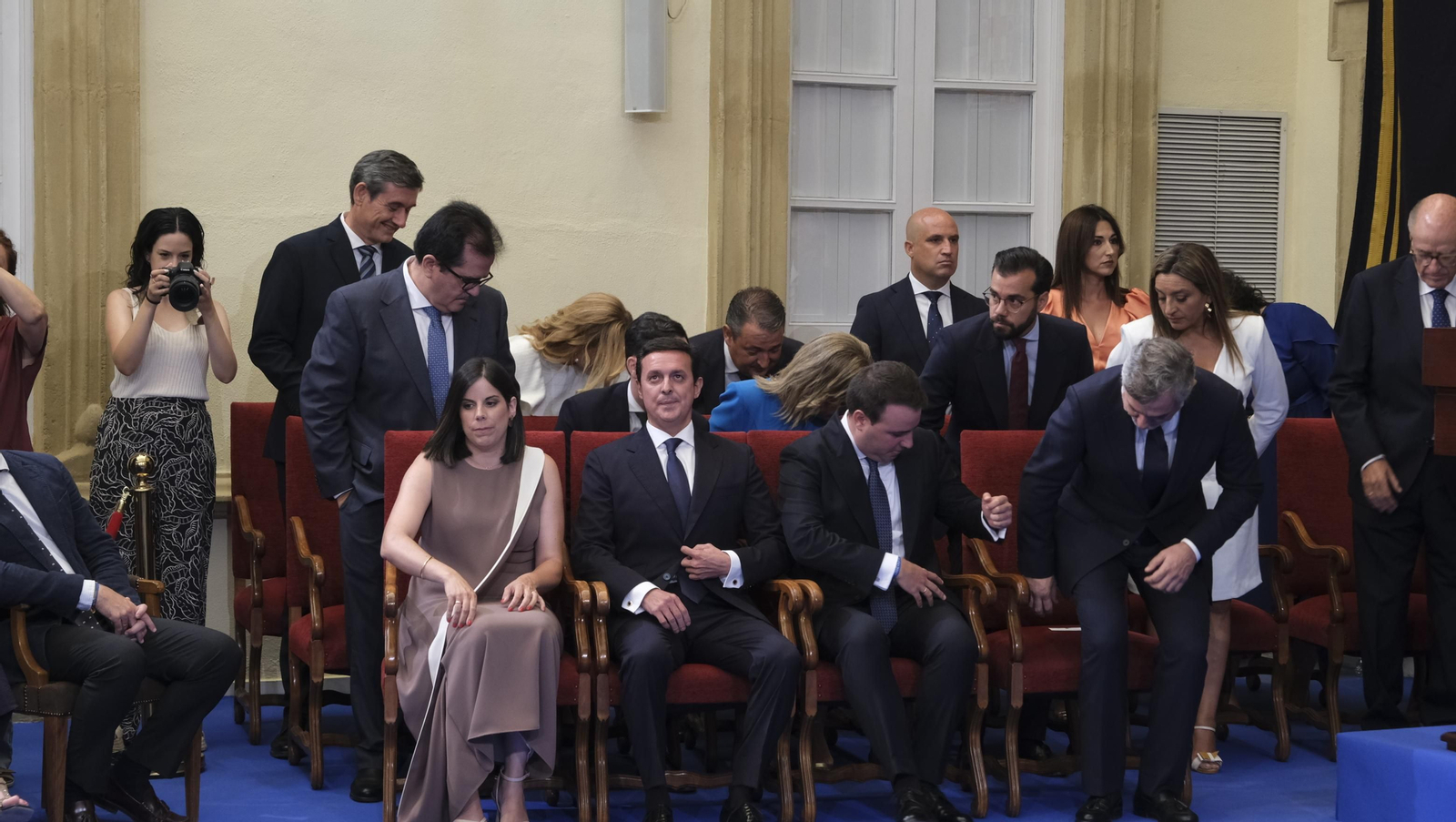 Imágenes del acto de constitución de la Diputación de Almería