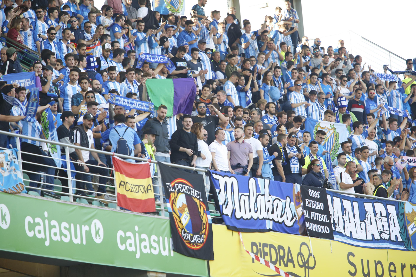El Córdoba CF - Málaga CF, en imágenes