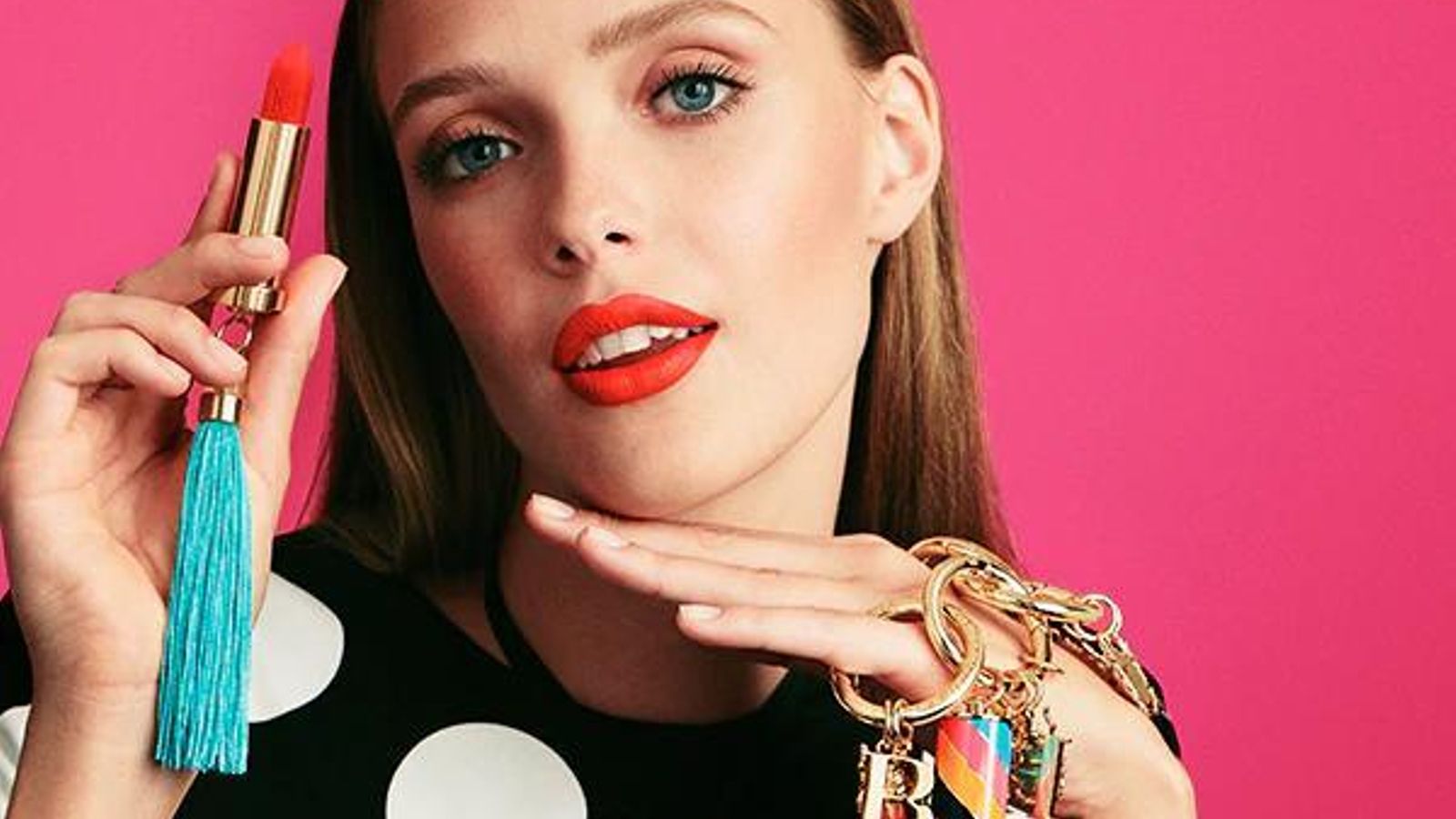 Labiales personalizados de la firma Carolina Herrera. Labiales personalizados de la firma Carolina Herrera.