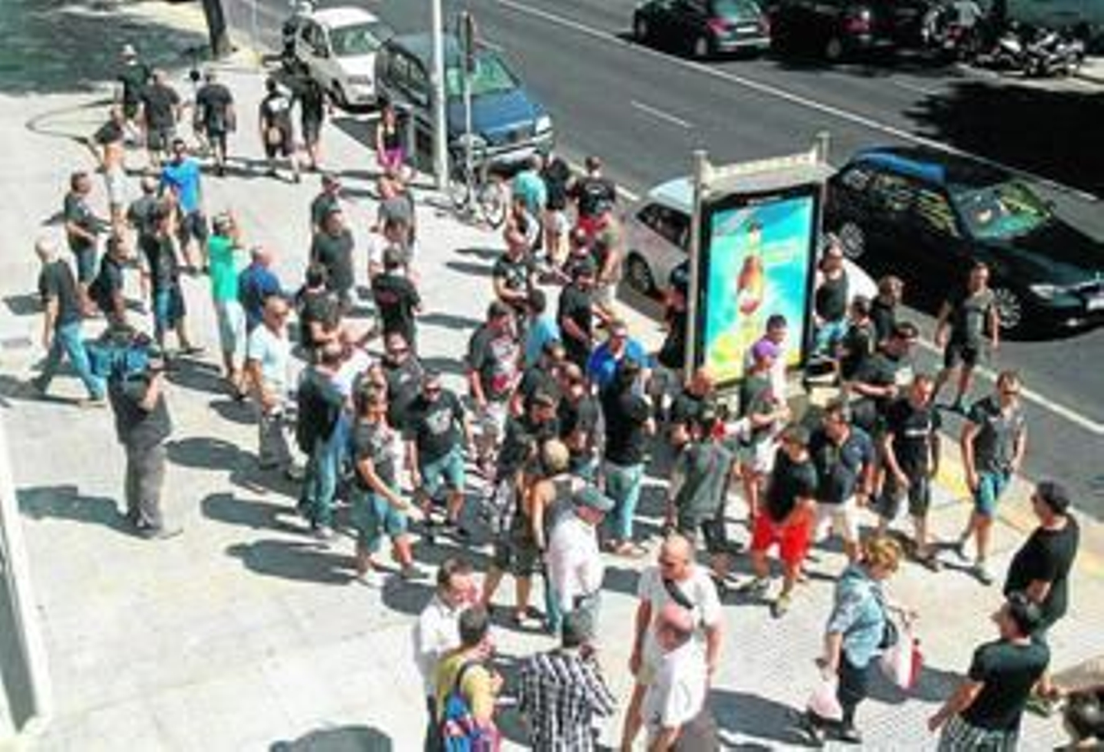 Algunas personas apoyaron a Prieto en su primera declaración hace un año.