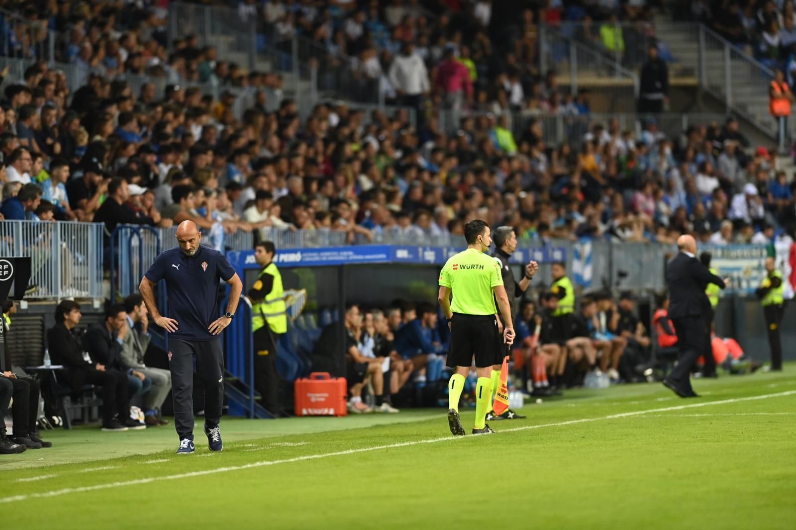 Las fotos del Málaga CF - Sporting de Gijón