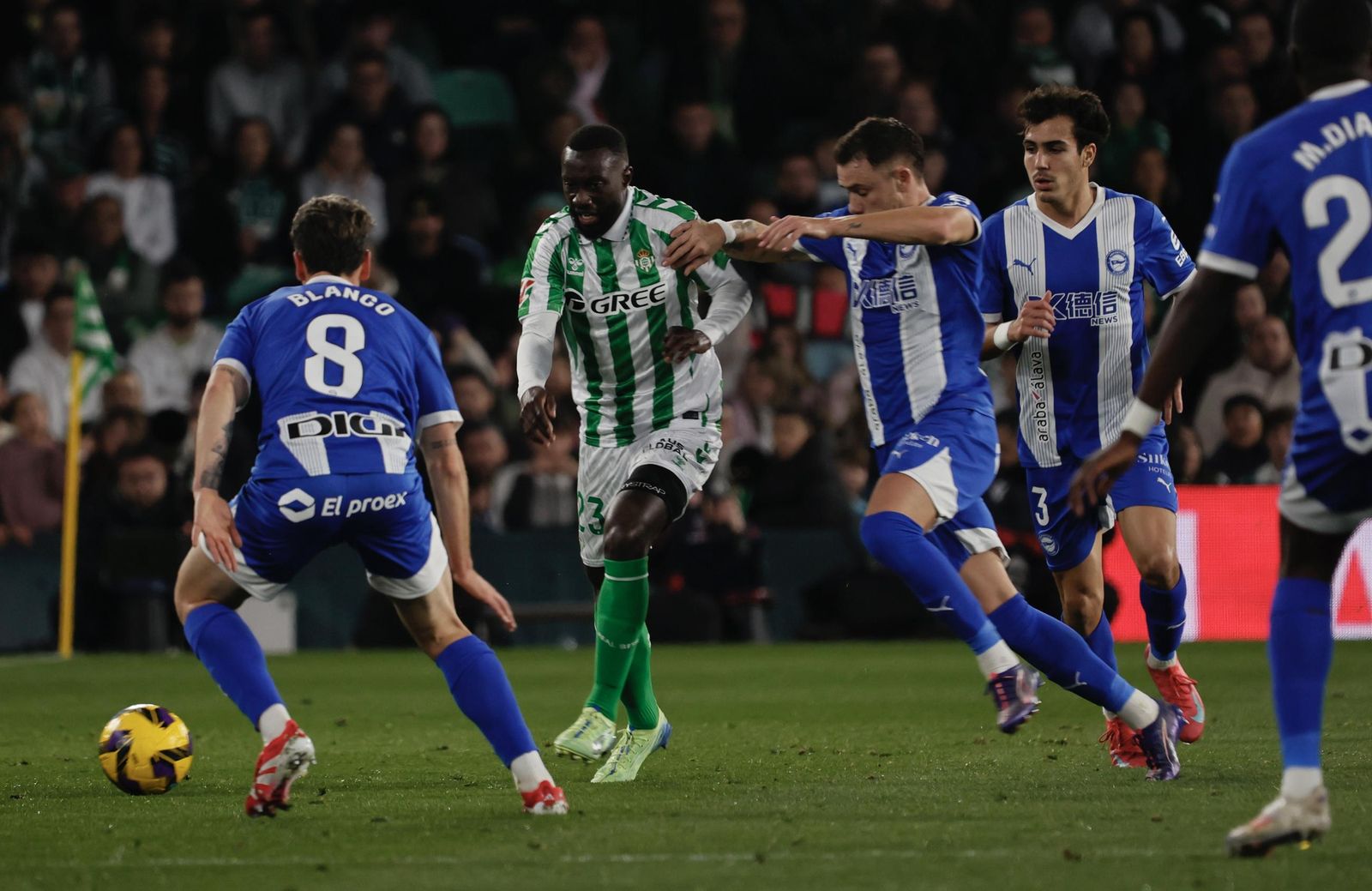 Las imágenes del Betis - Alavés