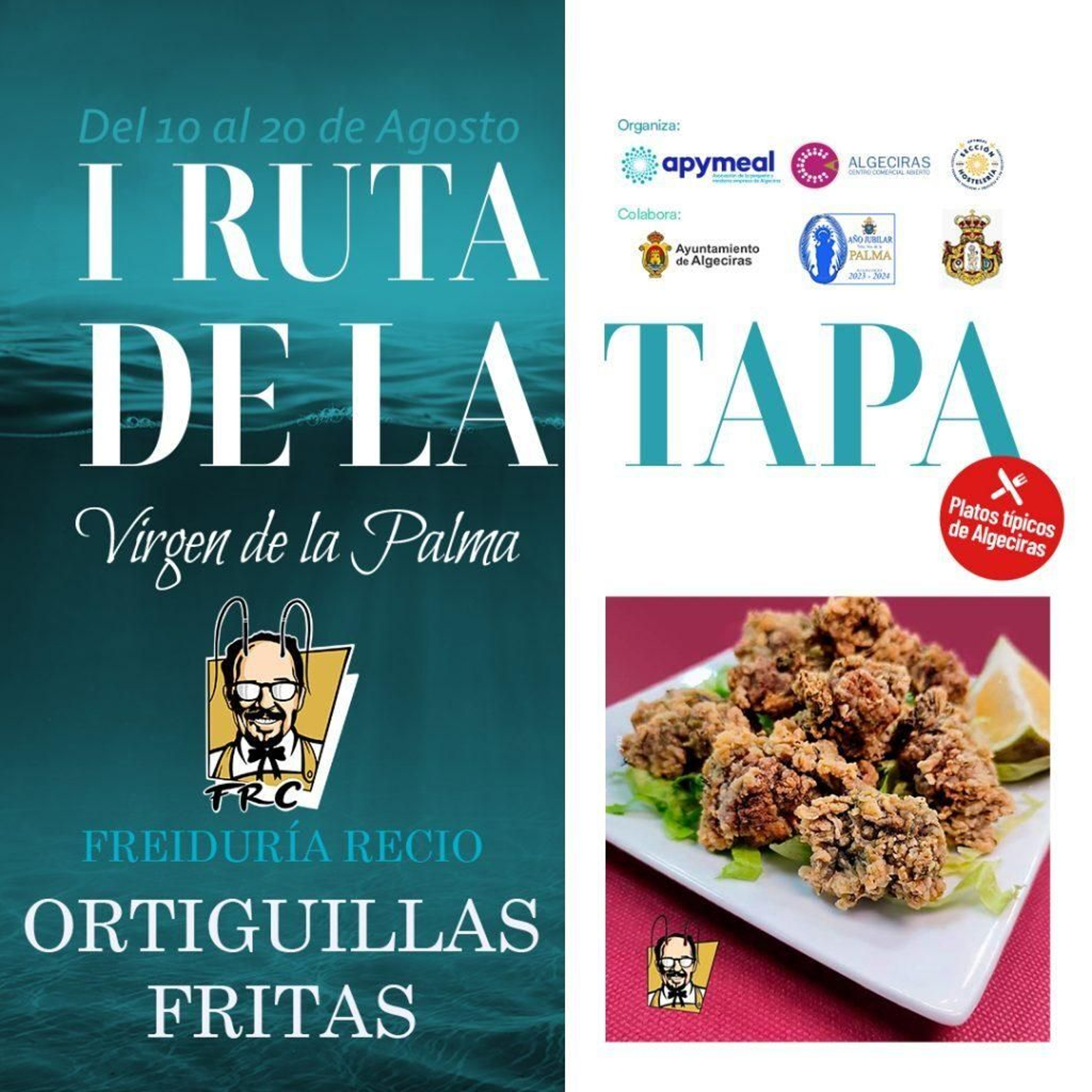 Ortiguillas fritas. Freiduría Recio