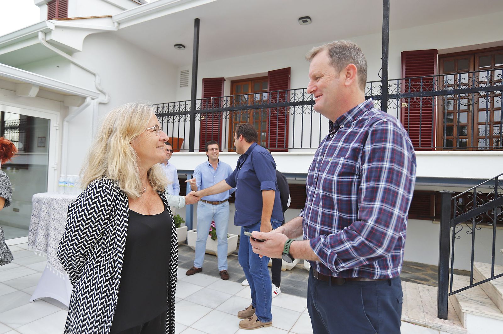 Imágenes de la recepción en la "Noche de los Frutos Rojos"