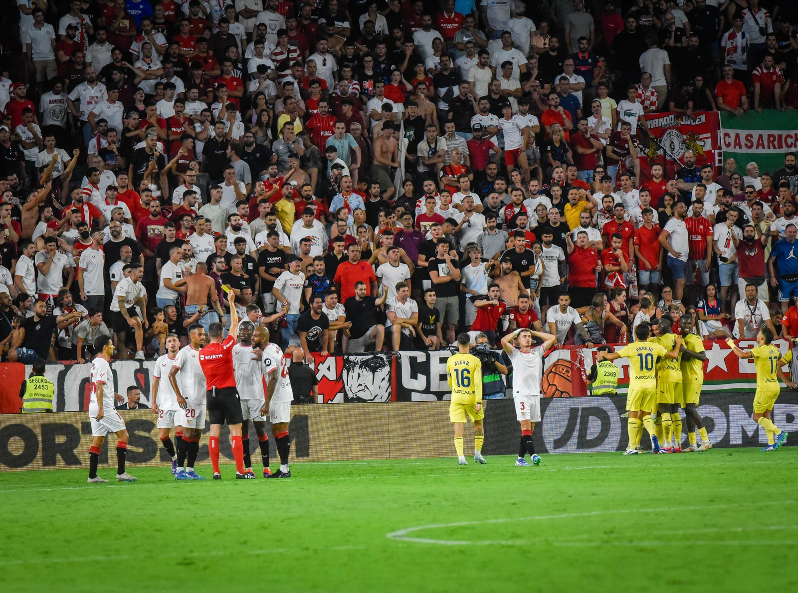 Las imágenes del Sevilla FC - Villarreal CF