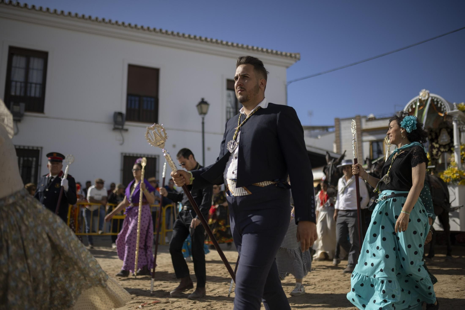 Imágenes de las primeras presentaciones de las hermandades de El Rocío 2024