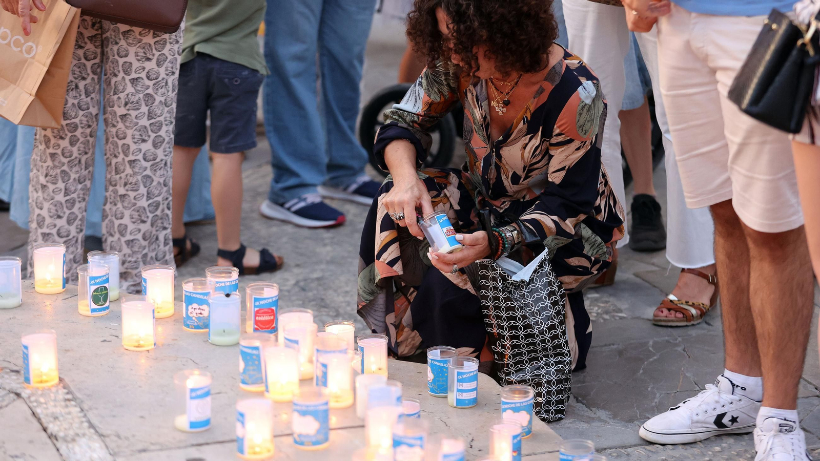 Imágenes de la Noche de las Candelas en Jerez