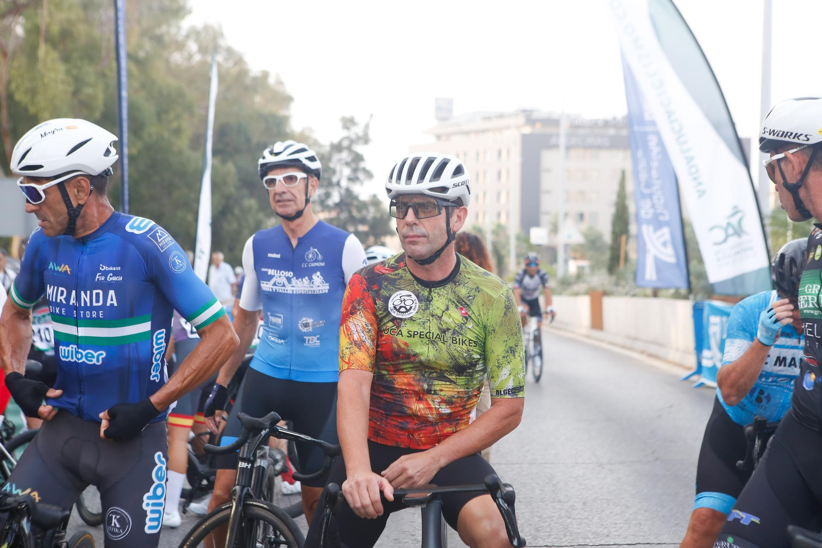 Fotos de la tradicional cita ciclista XIV Clásica de Algeciras 2025