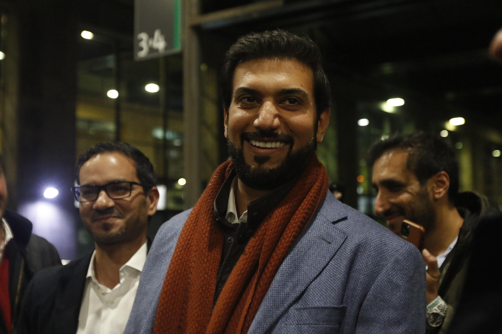 Las fotos de la llegada de los dueños del Córdoba CF a la ciudad