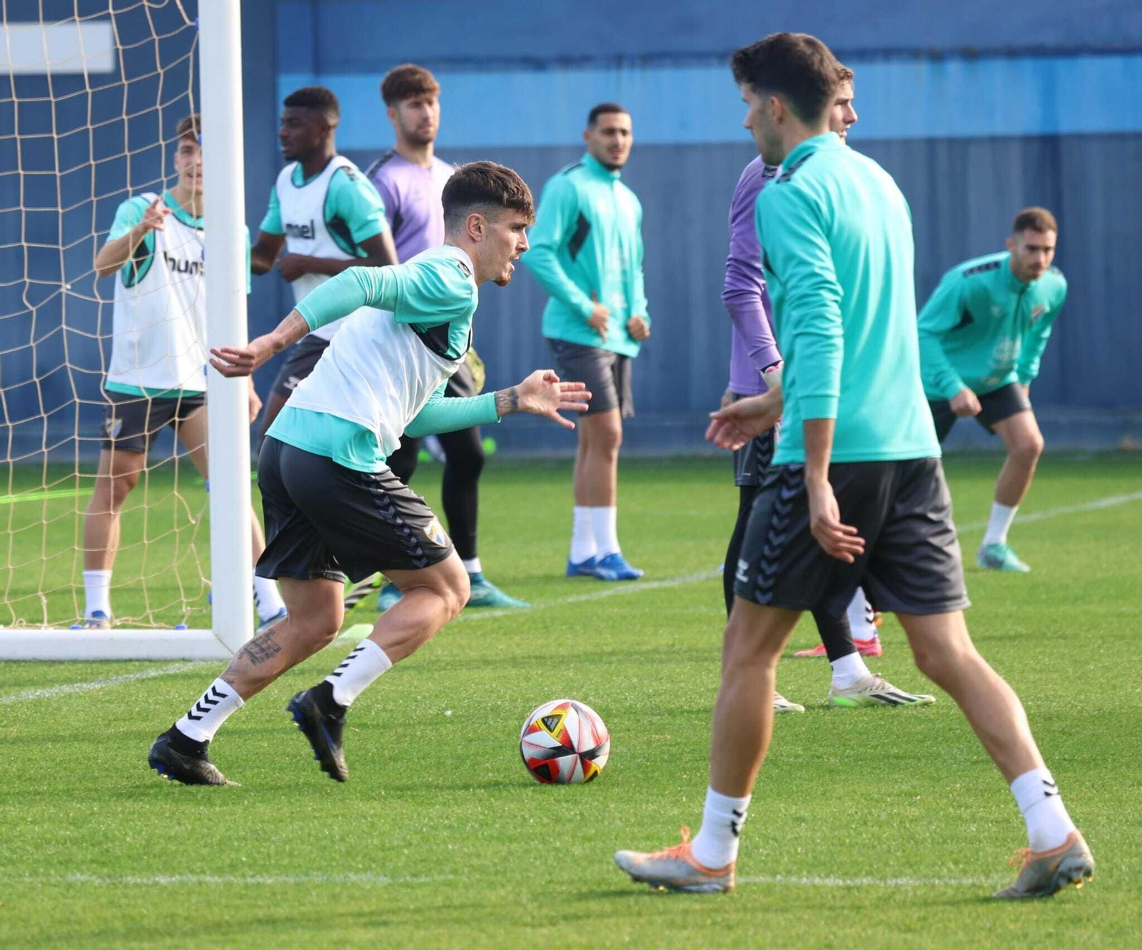 Fotos: El Málaga CF ya apunta al Ceuta