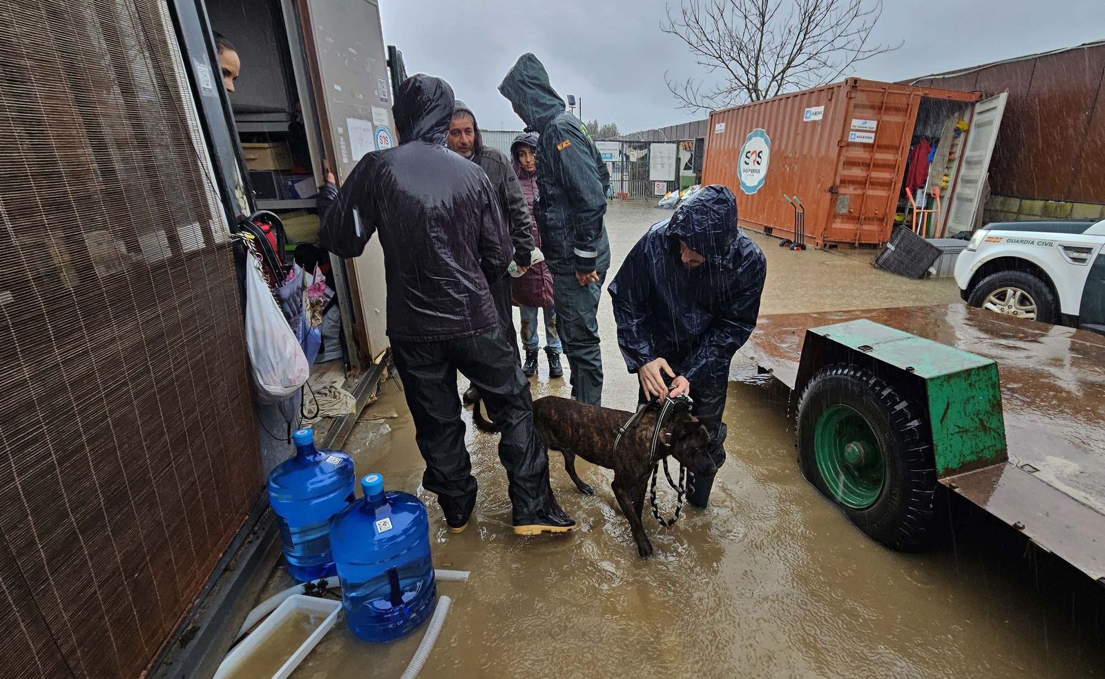 Fotos de las inundaciones y efectos de la borrasca Francis en Los Barrios, Tesorillo y Jimena