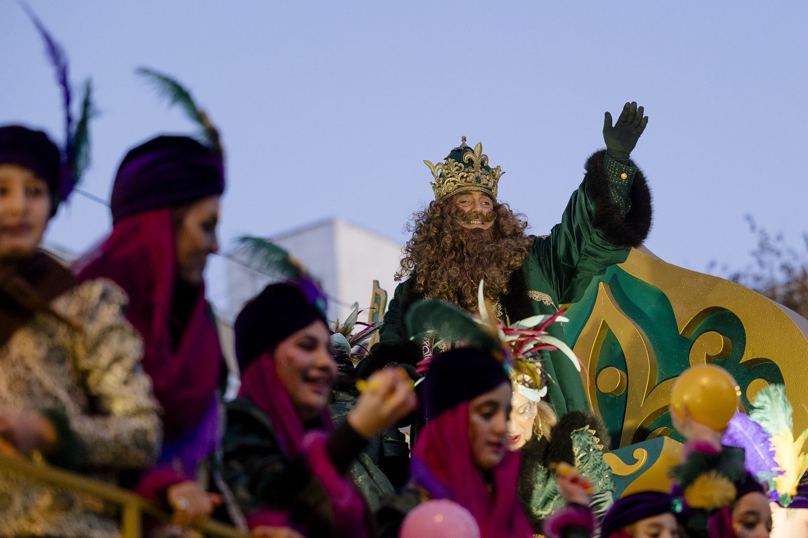 Las imágenes de la cabalgata de SS.MM. los Reyes Magos en Cádiz