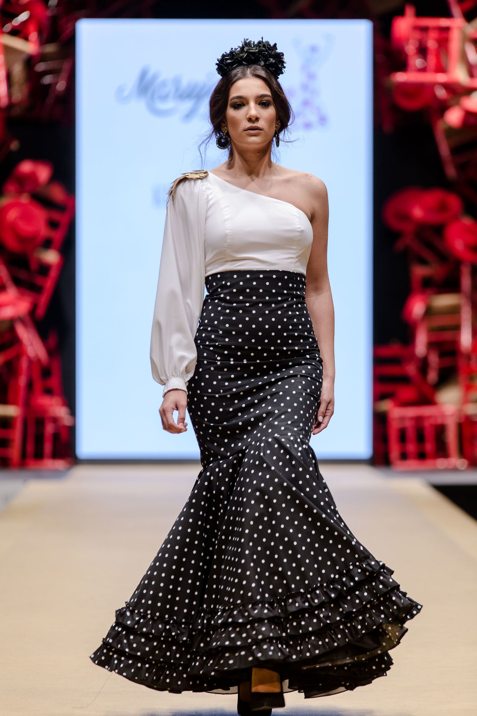 Pasarela Flamenca Jerez 2019: Maruja Lunares, el desfile en imágenes