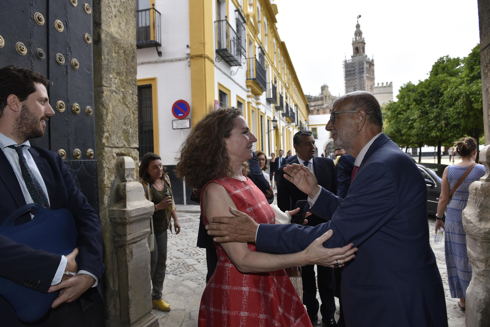 Los asistentes al VII Premio Manuel Clavero