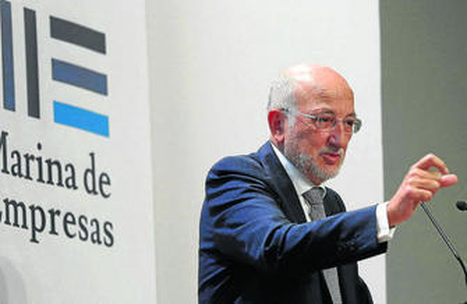 El presidente de Mercadona, Juan Roig, ayer en la inauguración del complejo.