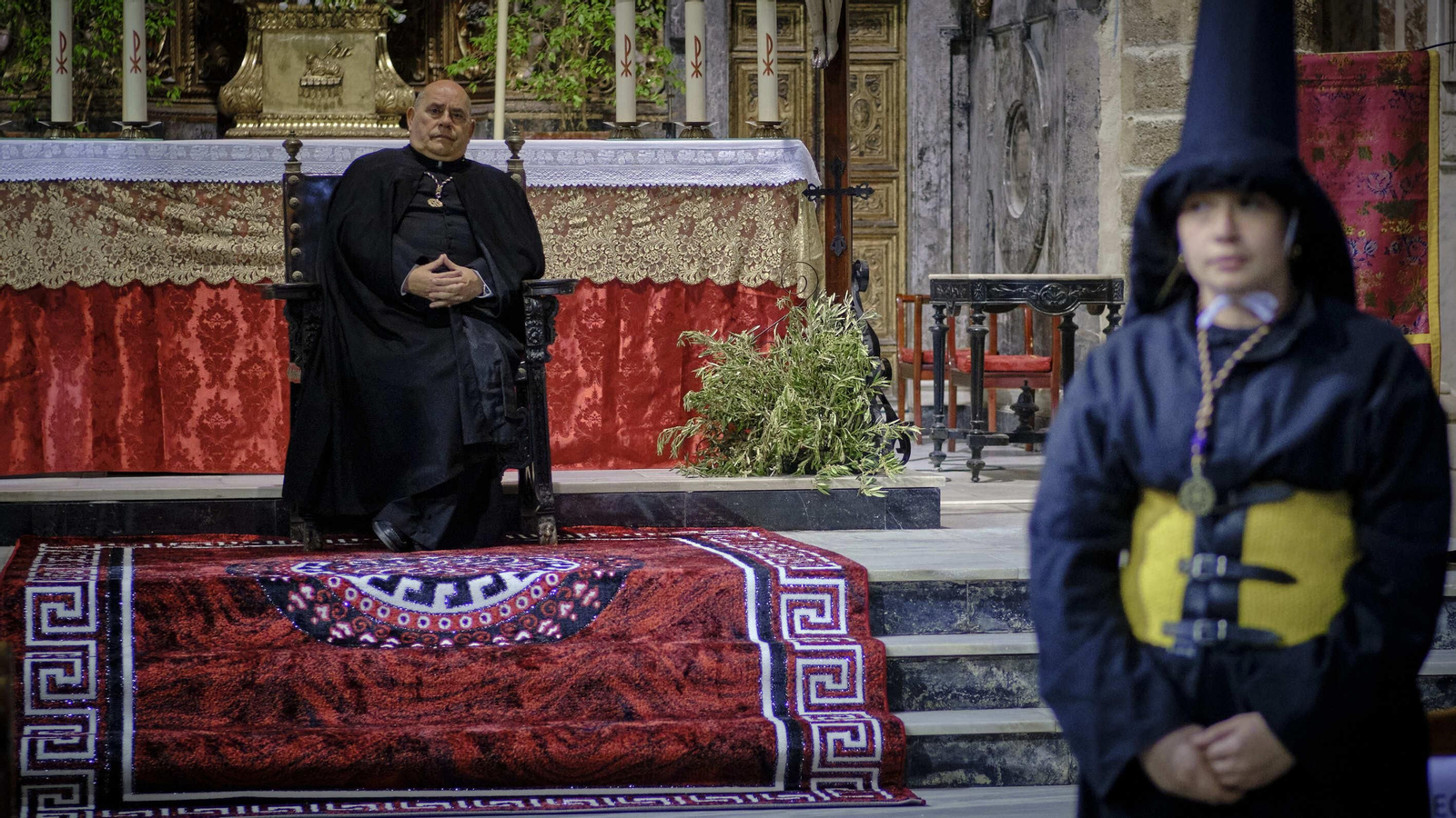Sanidad  en la Semana Santa  de Cádiz 2023.