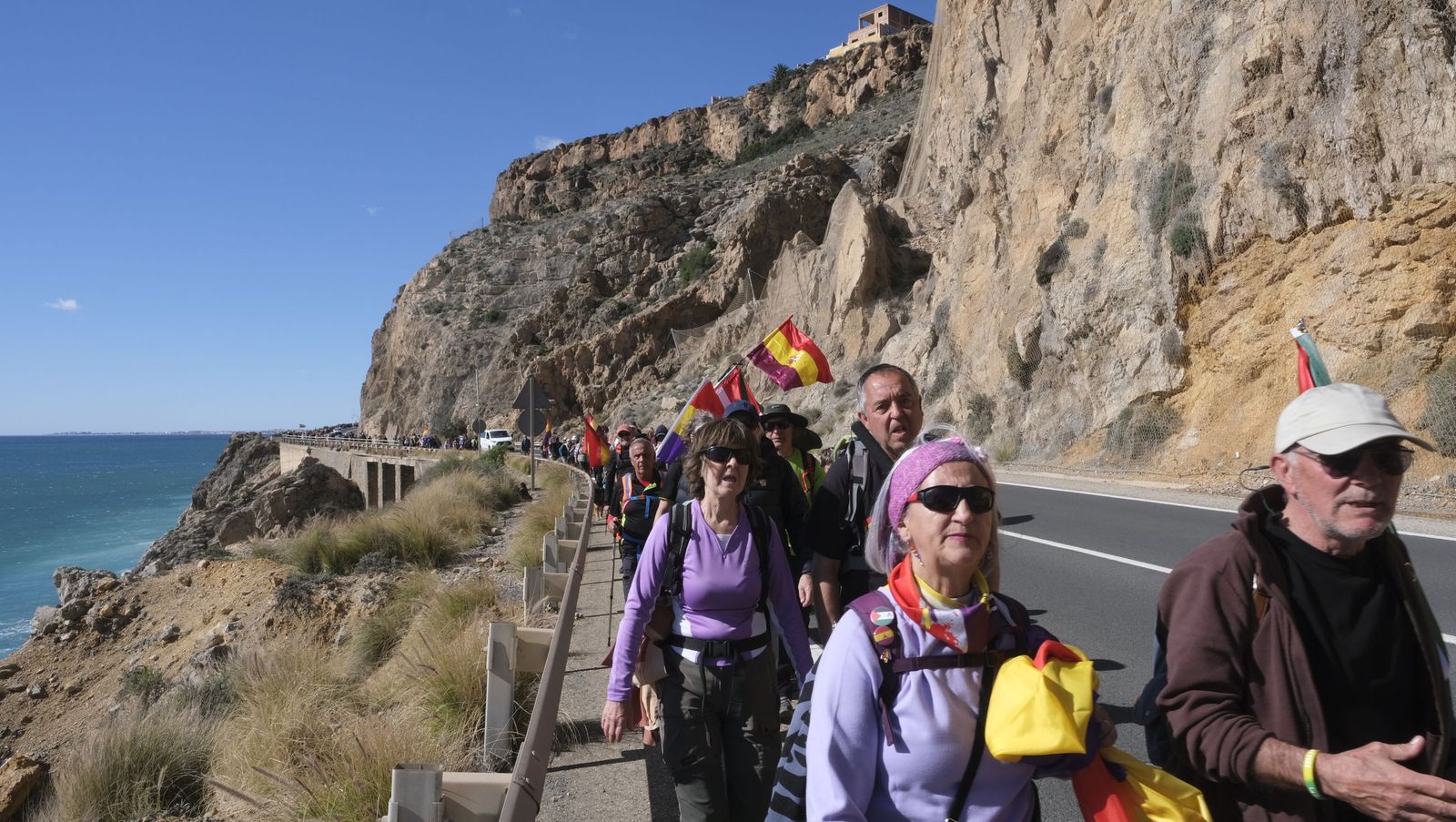 La Desbandá llega a Almería, en imágenes