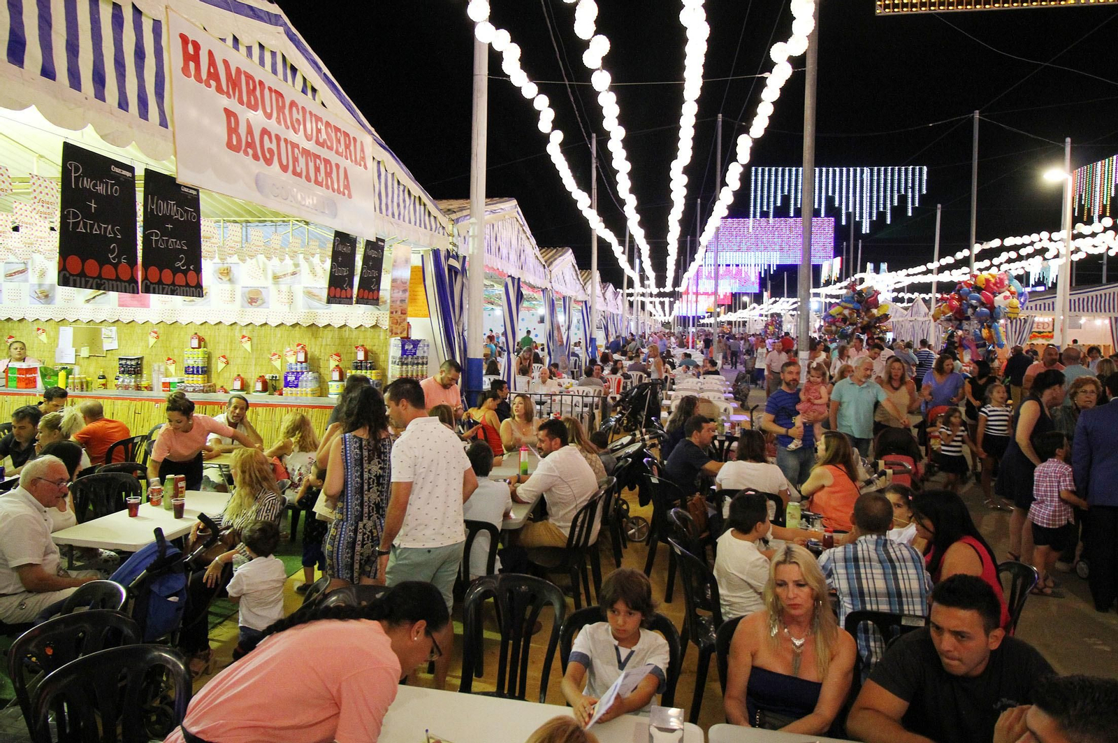 Imágenes de la inauguración oficial de las Fiestas Colombinas 2017.