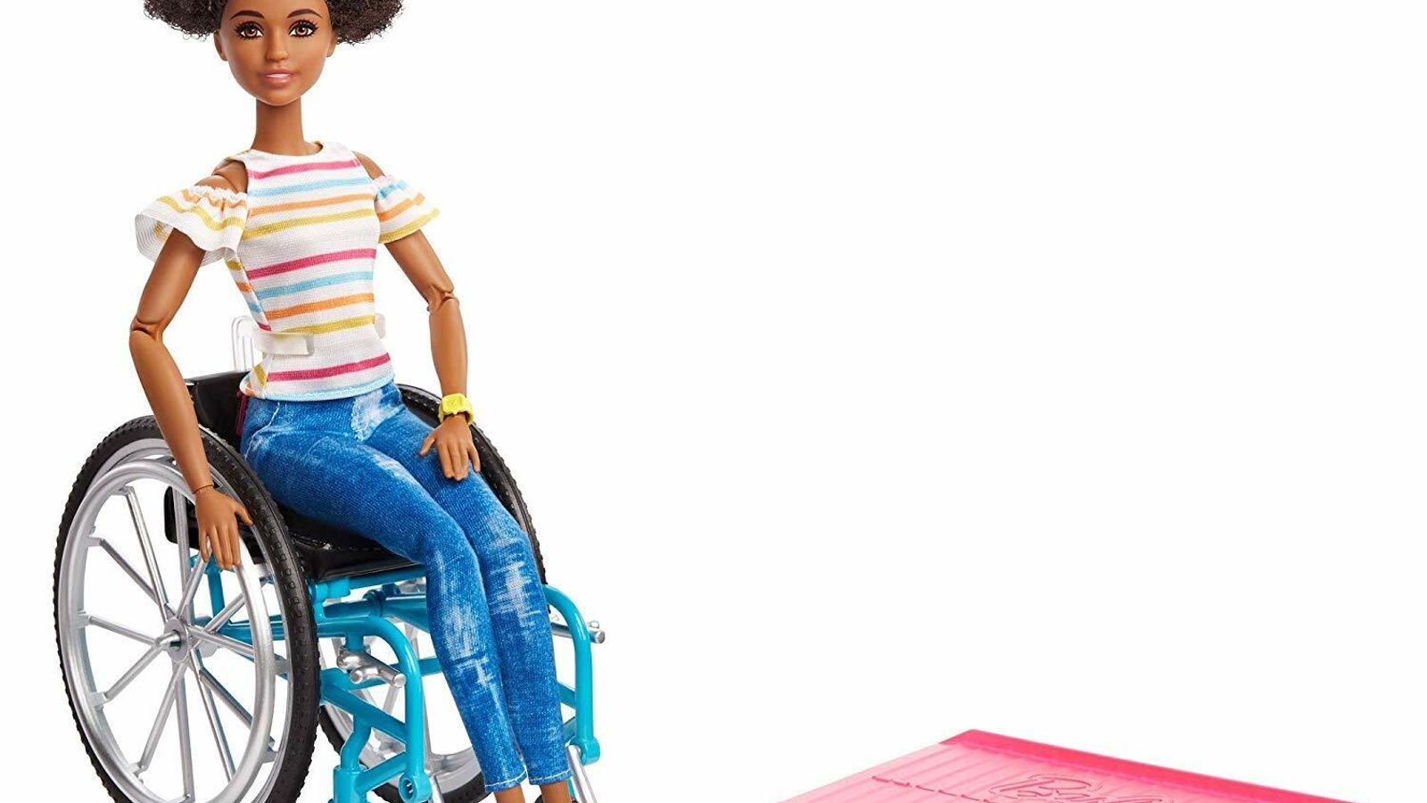 La nueva Barbie en silla de ruedas.