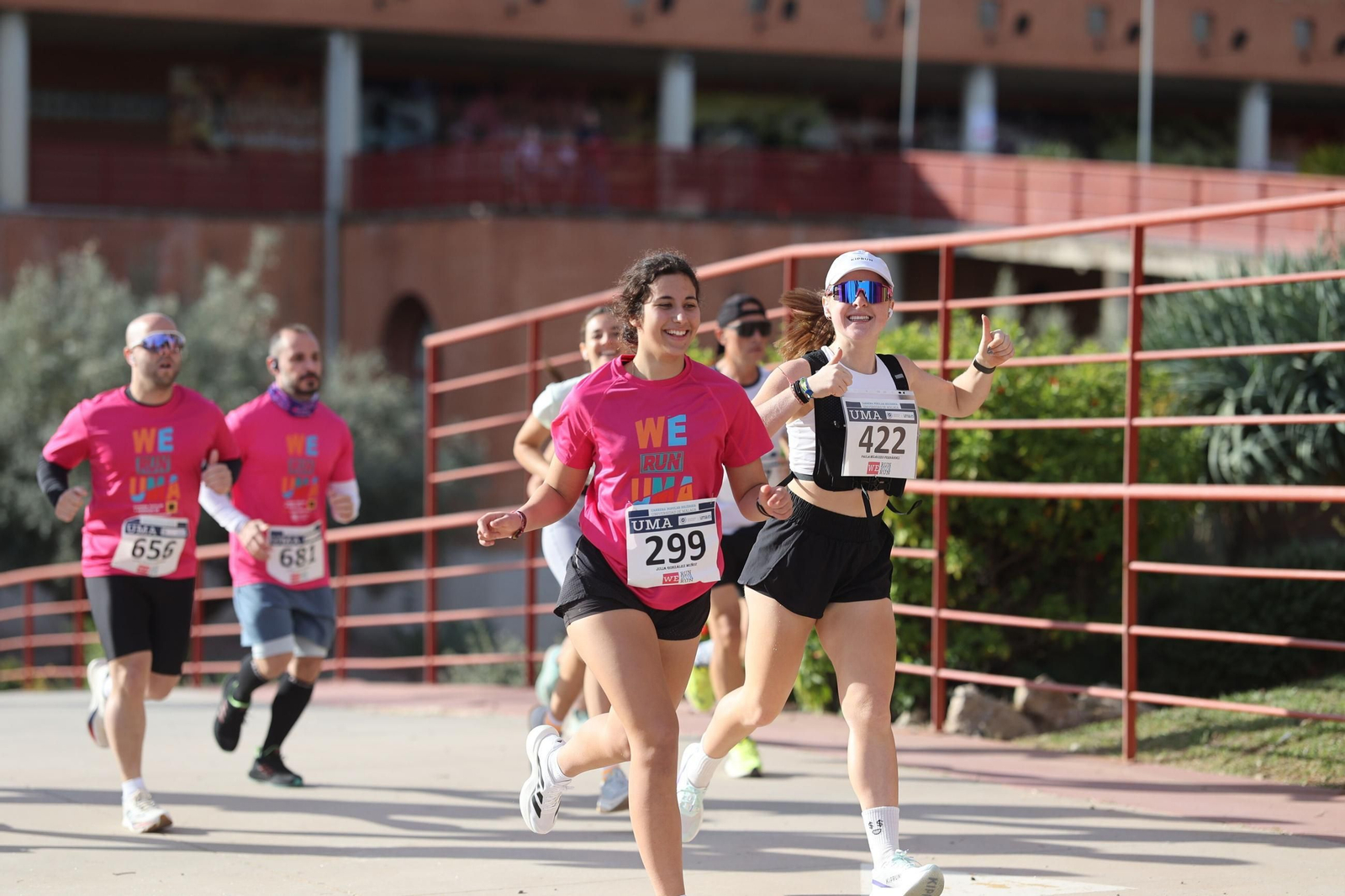 La carrera solidaria We Run de la UMA, en fotos