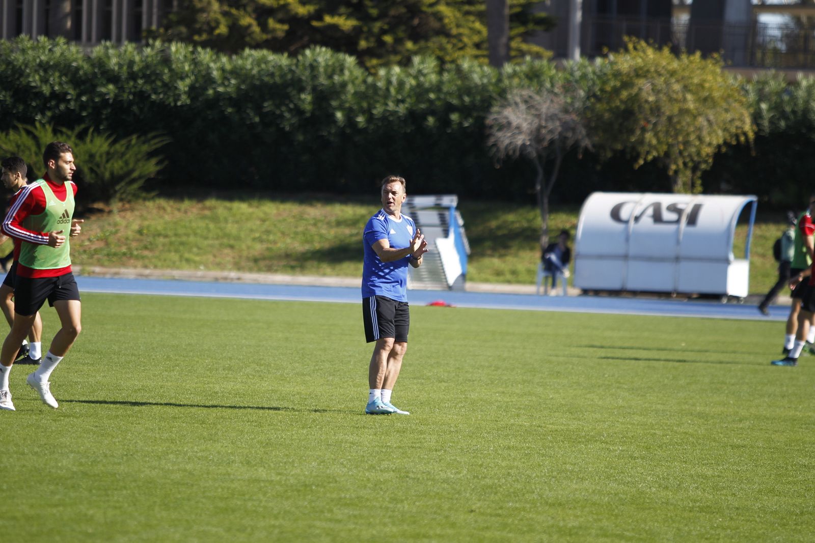 Fotogalería del entrenamiento del Almería 7-XI
