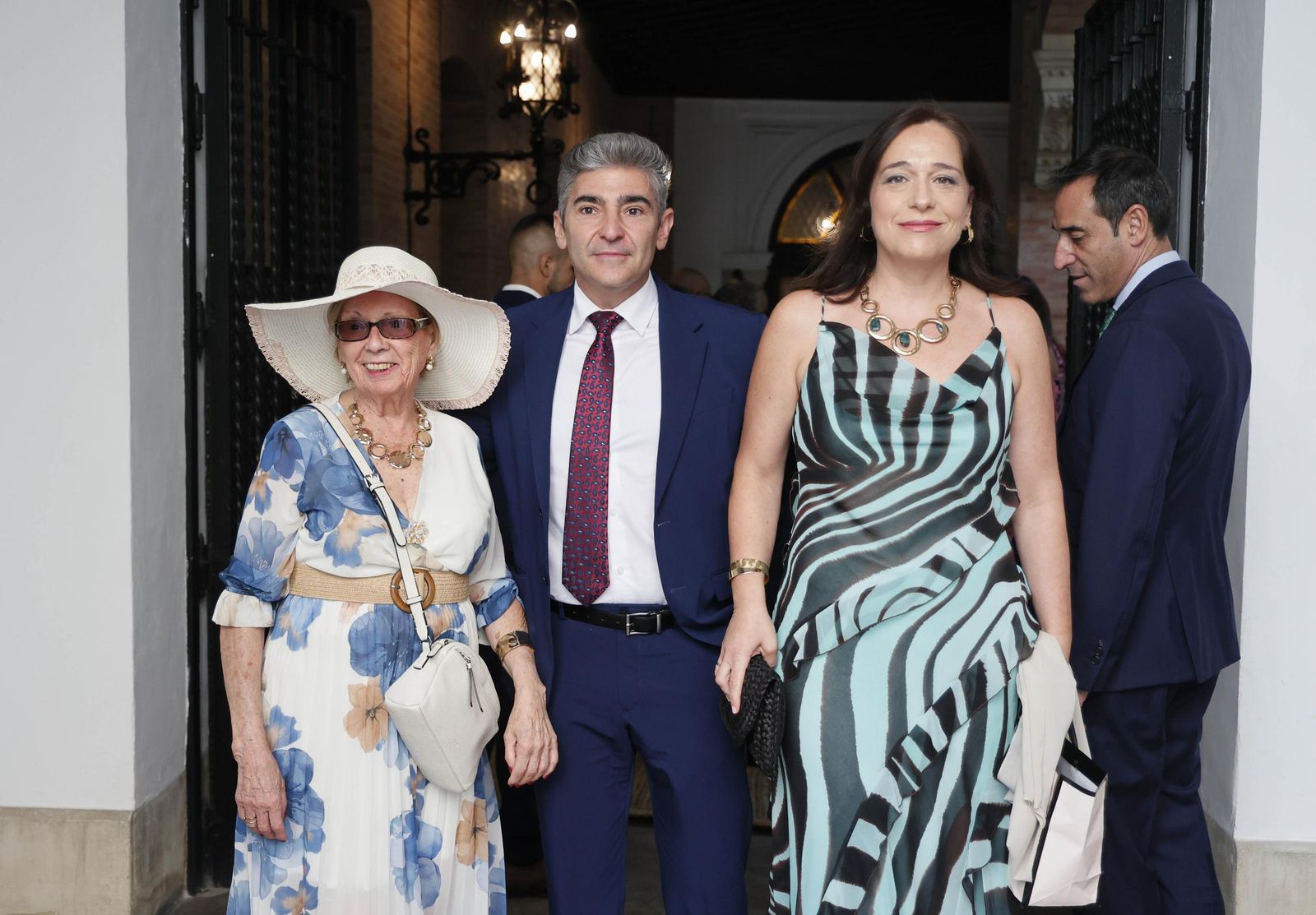 Antonio Muñoz celebra su boda en el Palacio de la Motilla