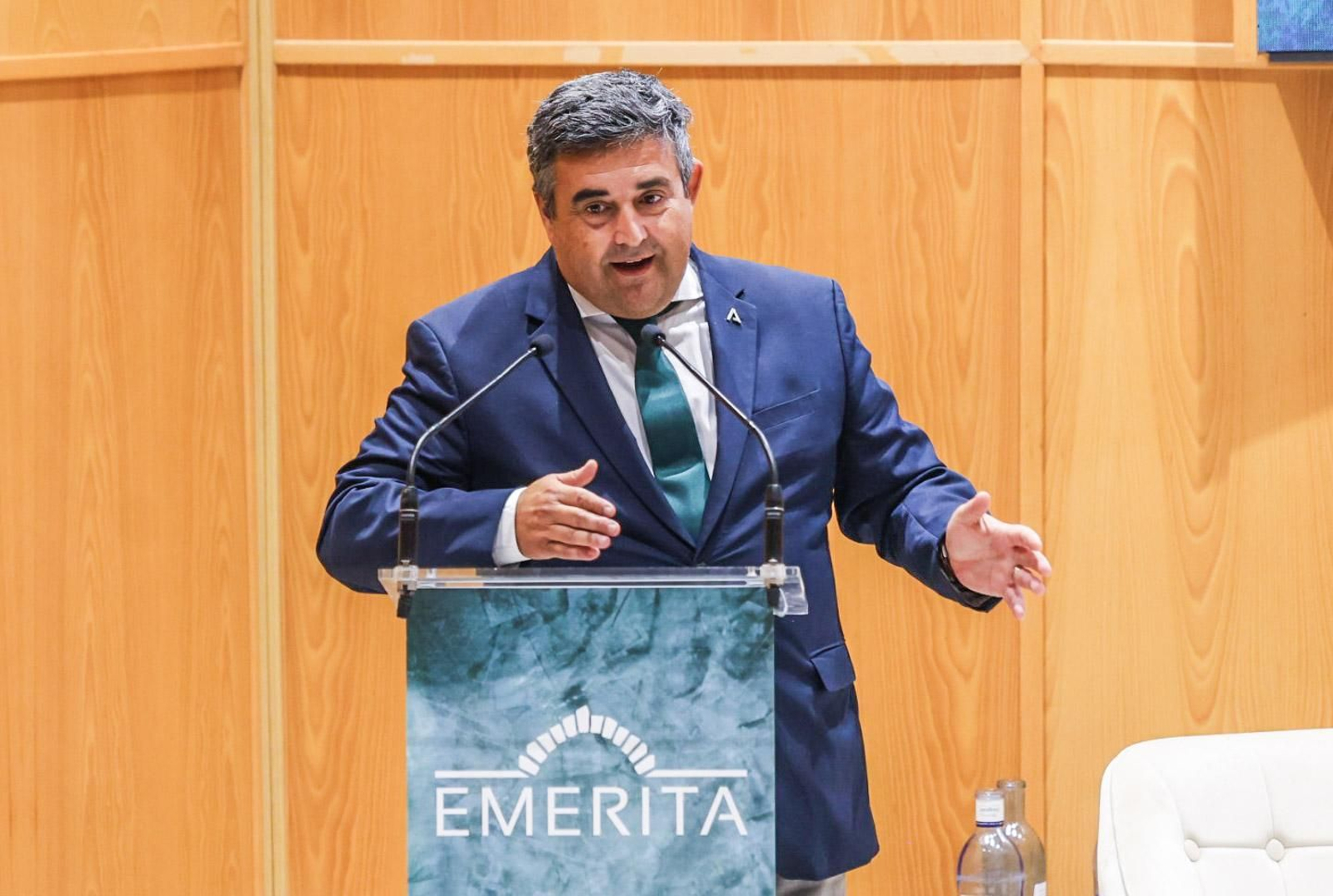 Imágenes de la presentación del proyecto de Emerita en la provincia
