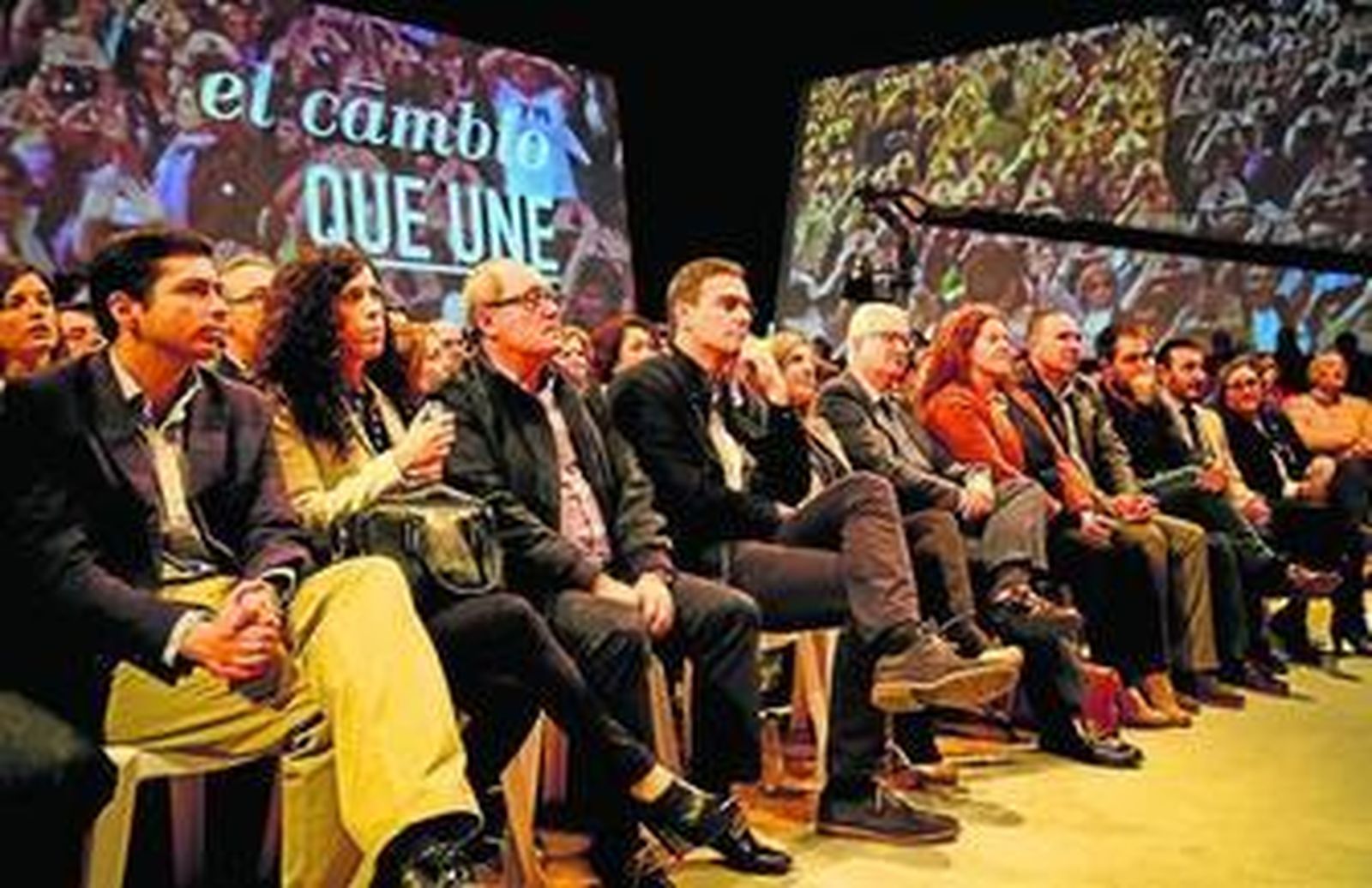 Pedro Sánchez, ayer antes de iniciar el mitin en los Museos de la Atalaya.