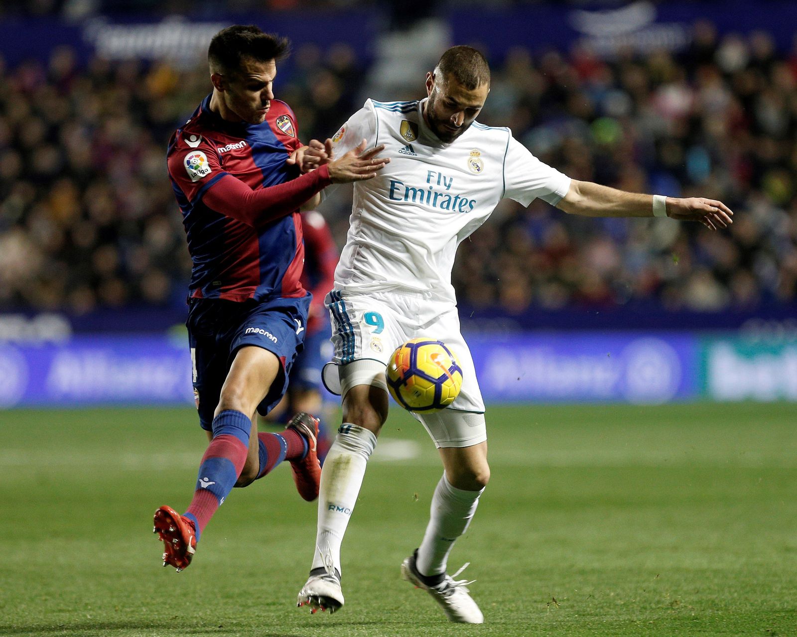 El Levante-Real Madrid, en imágenes