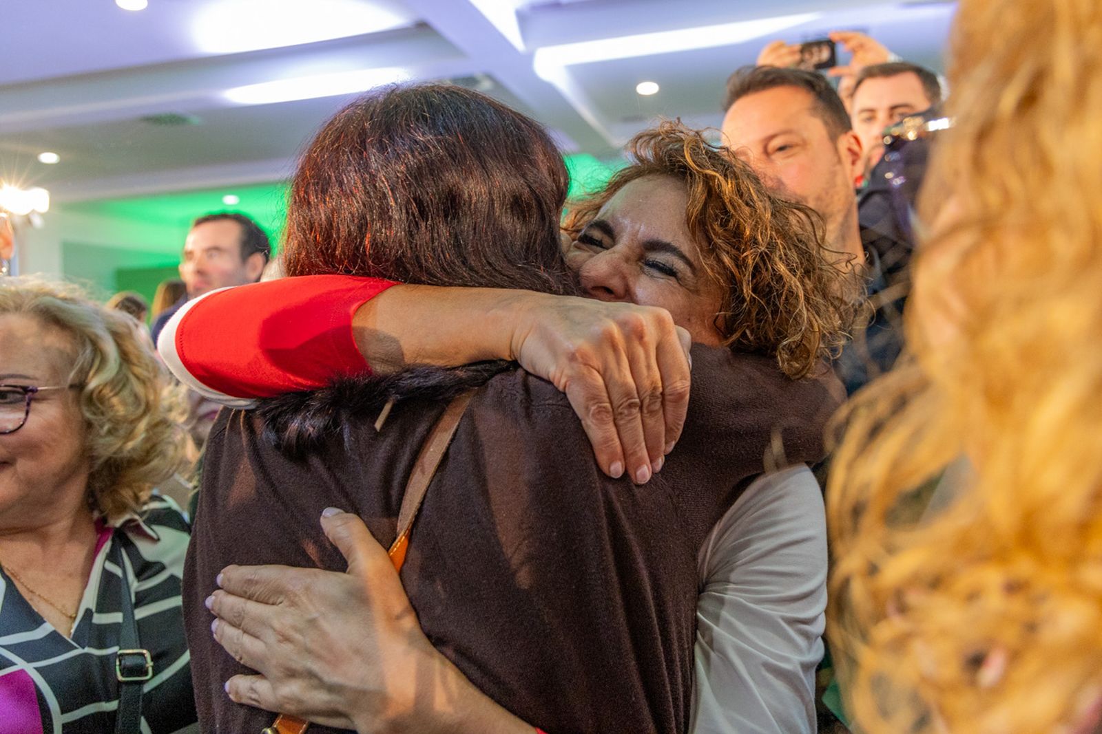 Acto en defensa de los servicios públicos para celebrar el 28F en Jaén